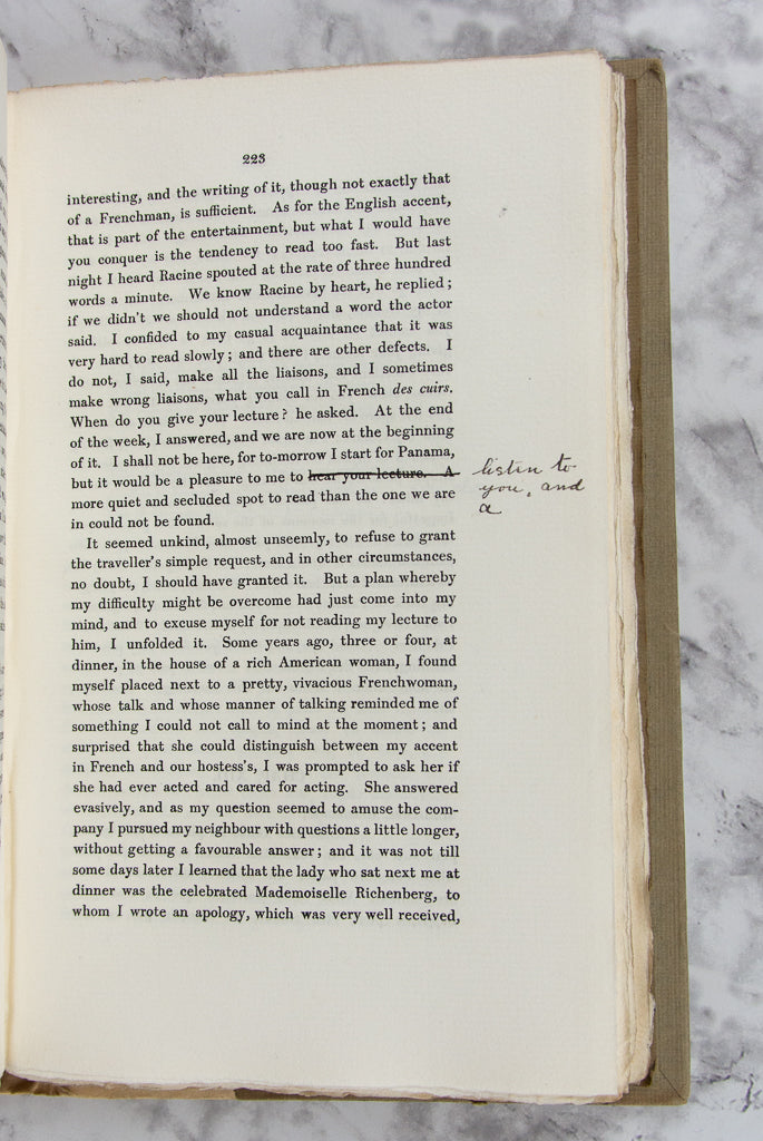 (LITERATURE). MOORE, George. Avowals.