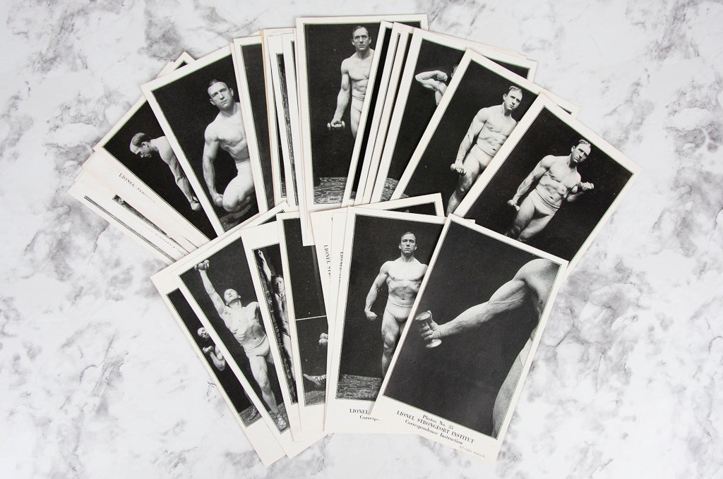 (BODY BUILDING). (ARCHIVE). STRONGFORT, Lionel. An archive of material related to the Lionel Strongfort Institute Correspondence School.