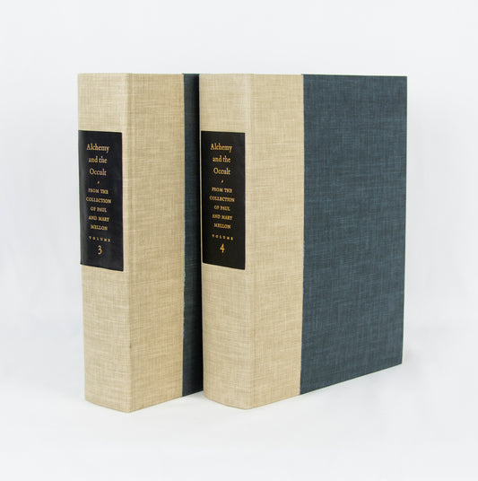 (REFERENCE). (ALCHEMY & OCCULT). WITTEN, Laurence C. and Richard PACHELLA. Alchemy and the Occult: A Catalogue of Books and Manuscripts from the Collection of Paul and Mary Mellon Given.
