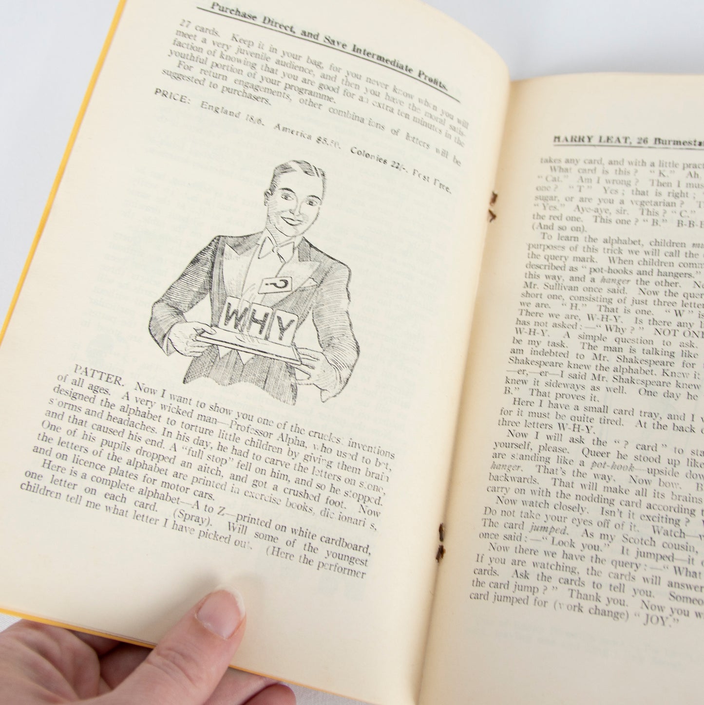 (MAGIC). LEAT, Harry. Leat's Leaflets.