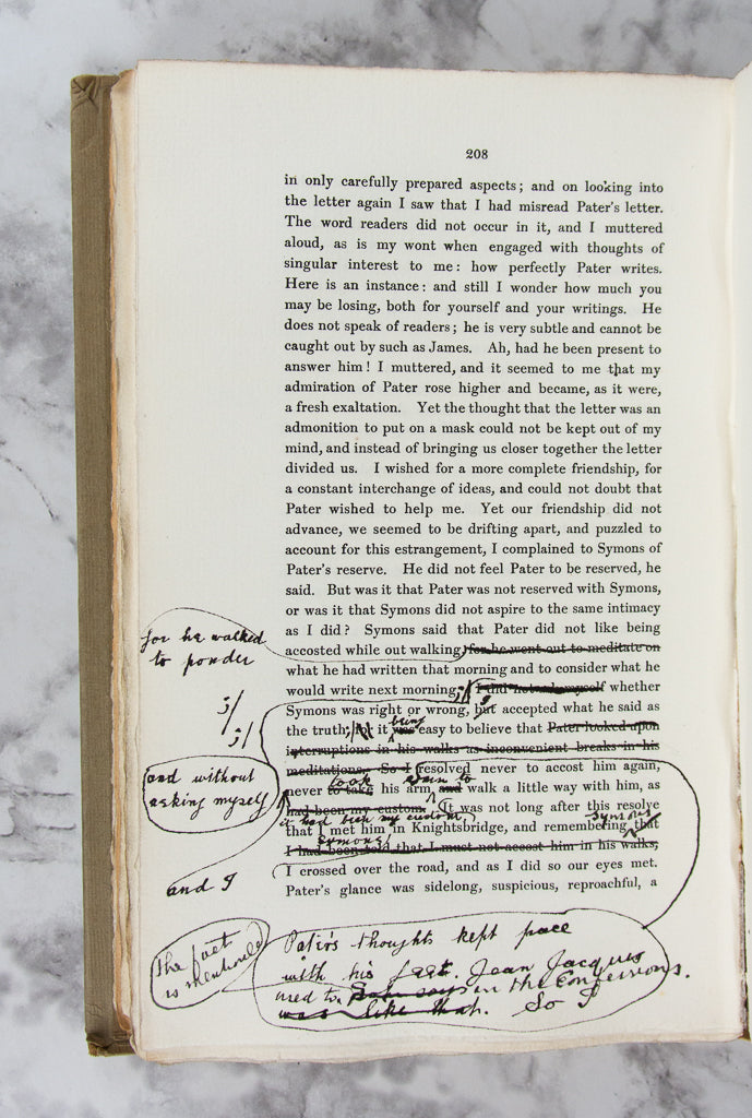 (LITERATURE). MOORE, George. Avowals.