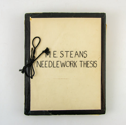 (NEEDLEWORK). STEANS, M. E. Needlework in the Women's Institutes of England and Wales.