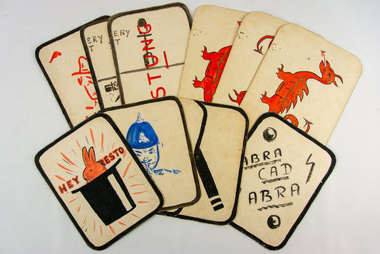 (MAGIC). A Small Archive of Material Collected by an Amateur Magician.