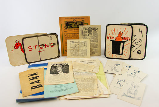 (MAGIC). A Small Archive of Material Collected by an Amateur Magician.