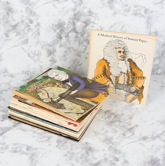 (MEDICINE - ADVERTISING). ABESHOUSE, Benjamin S. A complete set of "Medical History" booklets.