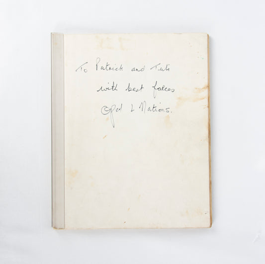(EXPERIMENTAL FICTION). NATIONS, OPAL L. Mimeographed typescript for "Extracts from Stanley and Tie-Tars: Le roman absurde and how to destroy it."