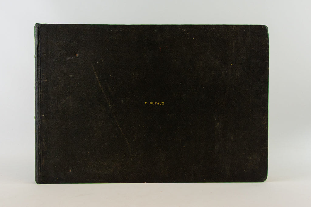 (ORIGINAL ART). (TECHNICAL DRAWING). DUFAUX, Victor. Album of original drawings by a student of the École Imperiale d’Arts et Métiers