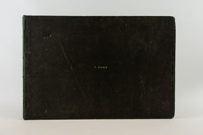 (ORIGINAL ART). (TECHNICAL DRAWING). DUFAUX, Victor. Album of original drawings by a student of the École Imperiale d’Arts et Métiers