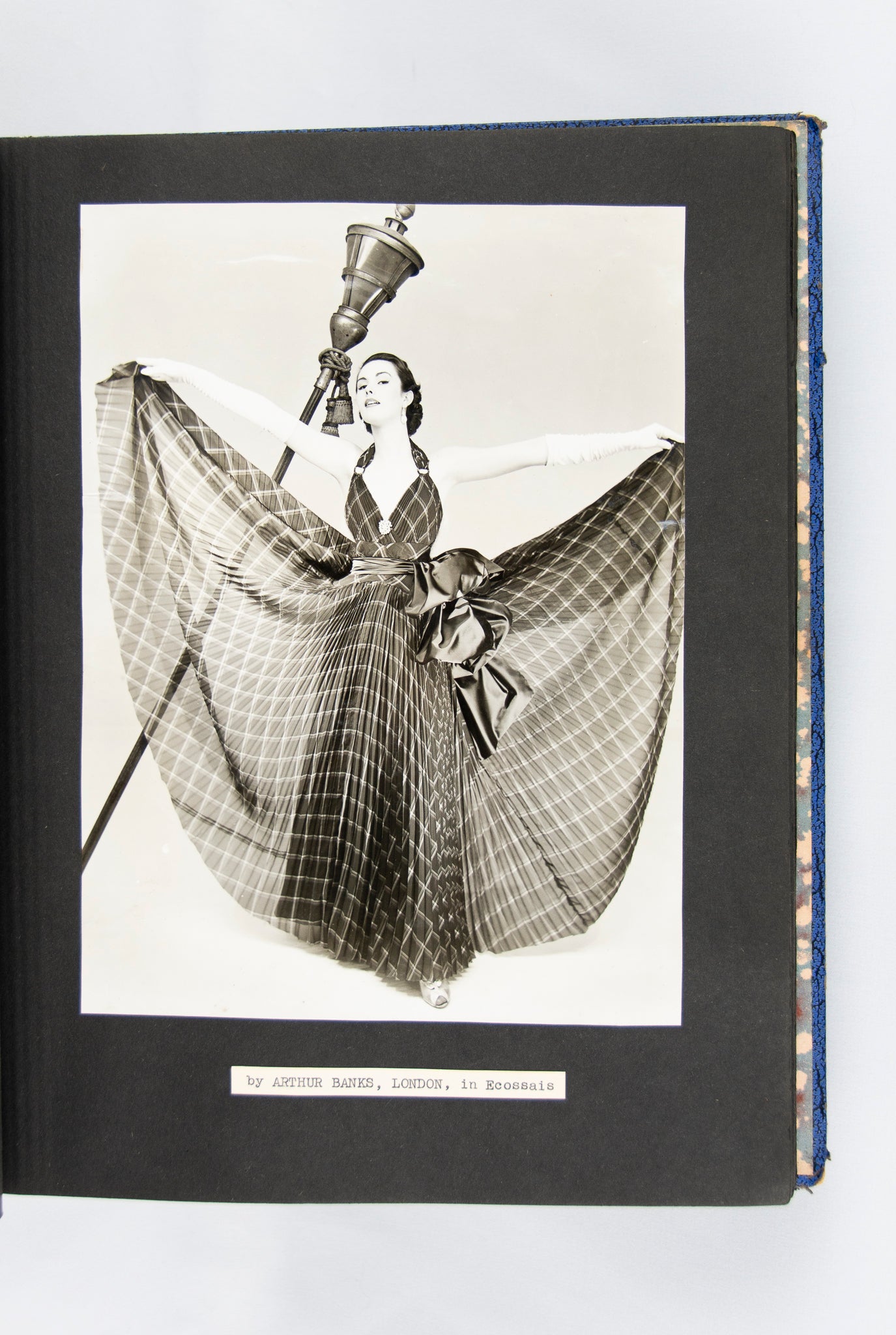 (FASHION). (TEXTILES - NYLON). West Cumberland Silk Mills. [Unique portfolio of fashion photos and news articles commemorating an exhibition of nylon fabrics].