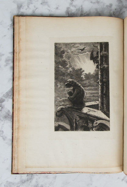(LIVRE D'ARTISTE). MONNIER, Antoine. Eaux-Fortes et Rêves Creux.