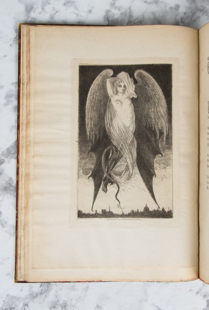 (LIVRE D'ARTISTE). MONNIER, Antoine. Eaux-Fortes et Rêves Creux.