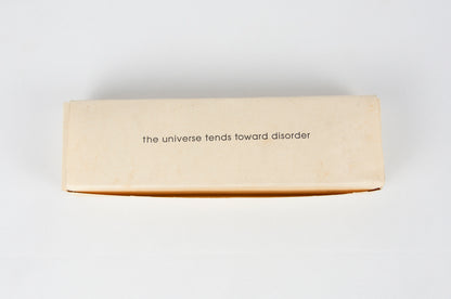 (ARTIST'S BOOK). VIGUERS, Susan. The Universe Tends Toward Disorder.