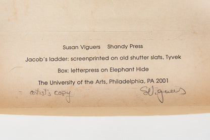 (ARTIST'S BOOK). VIGUERS, Susan. The Universe Tends Toward Disorder.