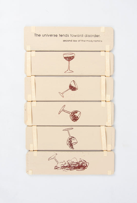 (ARTIST'S BOOK). VIGUERS, Susan. The Universe Tends Toward Disorder.