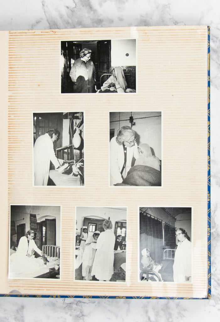 (HEALTH WORK). (INDIA). (BANGLADESH). (PHOTOGRAPHY). VISSCHER, Lois H. Two photo albums.