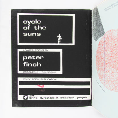 (POETRY). FINCH, Peter. Cycle of the Suns.