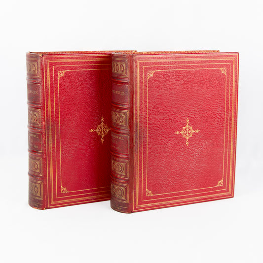 (EXTRA-ILLUSTRATED). STIRLING-MAXWELL, William. Miscellaneous Essays and Addresses.