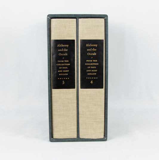 (REFERENCE). (ALCHEMY & OCCULT). WITTEN, Laurence C. and Richard PACHELLA. Alchemy and the Occult: A Catalogue of Books and Manuscripts from the Collection of Paul and Mary Mellon Given.